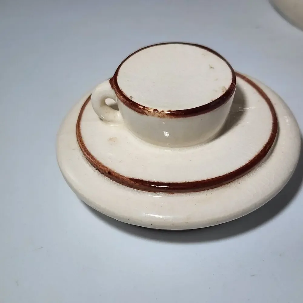 Vintage Tilso Japan Tea Bag Tea Pot Storage Pitcher Jar